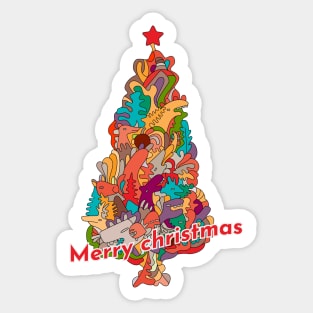 Christmas tree Sticker